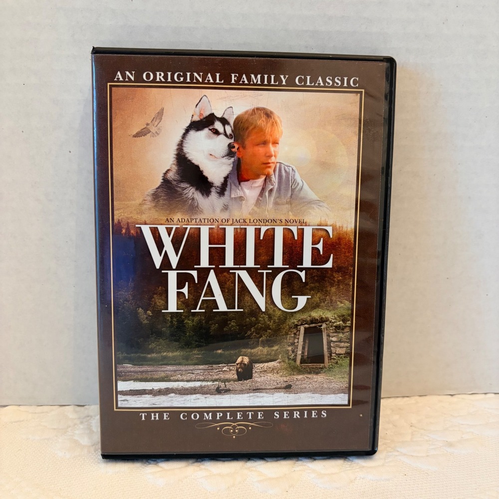 White Fang The Complete Series DVD 25 Episodes Jack London Echo Bridge